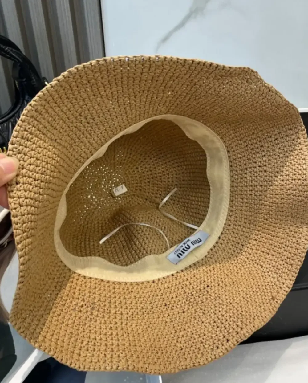 MIU MIU summer straw hat - Picture 2 of 8